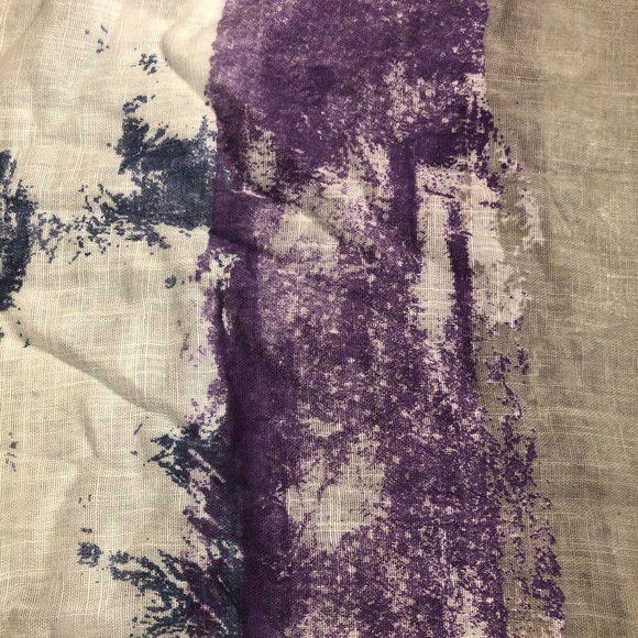 Oversized brand new cotton scarf - Picture 5 of 5